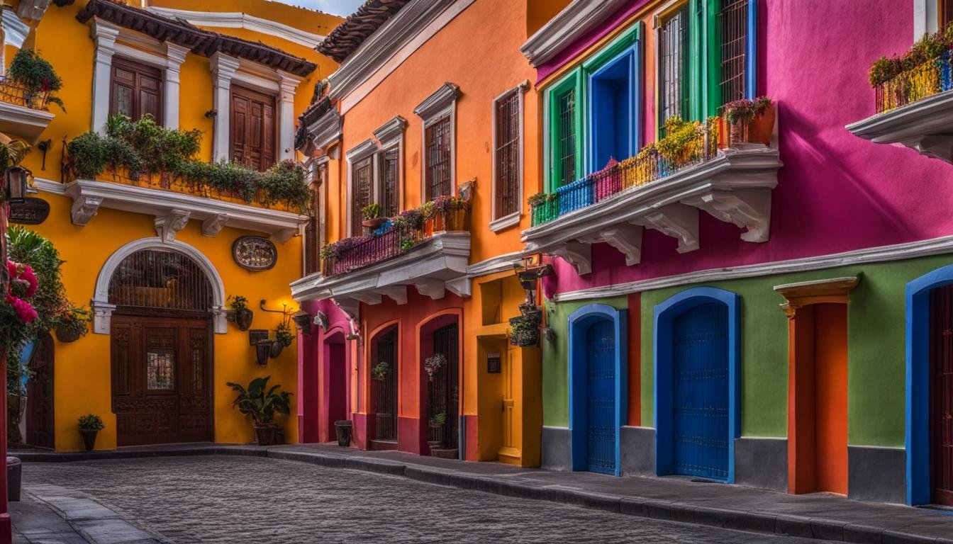 Calle de los Dulces en Puebla