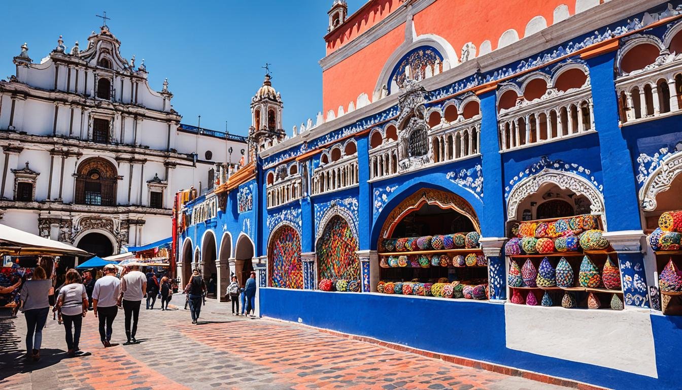 Mercado El Parian en Puebla