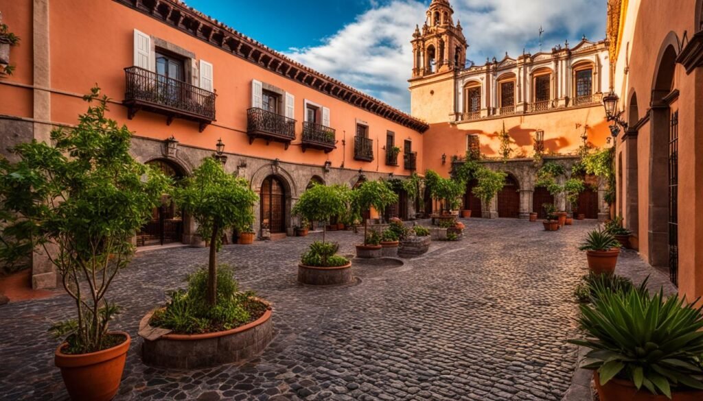 arquitectura colonial en el Centro Histórico de Querétaro